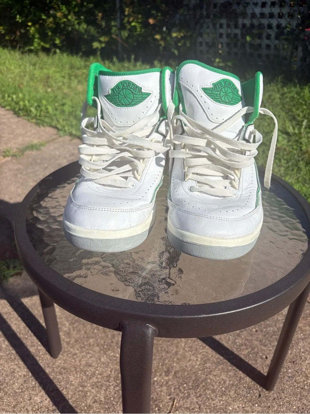 Jordan 2 Green and White